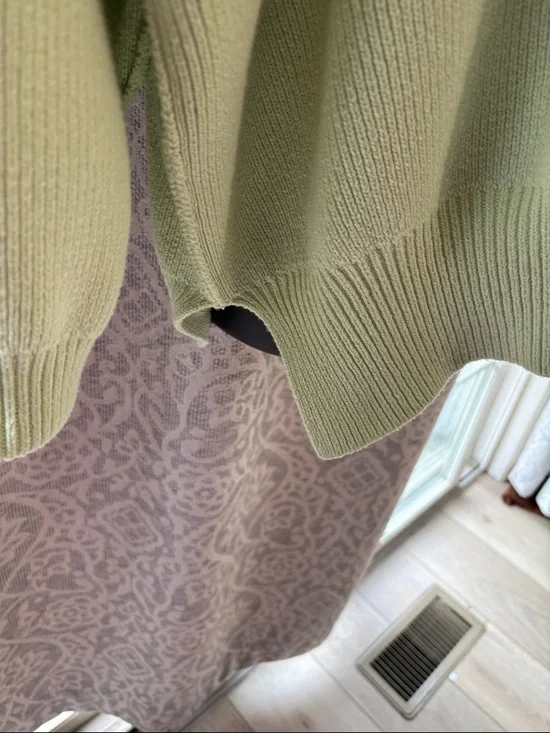 Free people small easy street ribbed knit tunic sweater - Picture 2 of 6